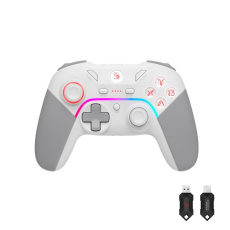 A4tech Bloody GPW70, gamepad, RGB, Dual mode 2,4G+USB, bílá