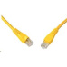 Solarix Patch kábel CAT5E UTP PVC 7m žltý odolný proti zaseknutiu C5E-114YE-7MB