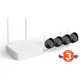 BAZAR - Tenda K4W-3TC - kamerový WiFi set, 4x IP 2K kamera, NVR rekordér, zvuk, noční vidění - poškozený obal