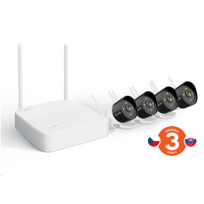 BAZAR - Tenda K4W-3TC - kamerový WiFi set, 4x IP 2K kamera, NVR rekordér, zvuk, noční vidění - poškozený obal