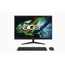 BAZAR - ACER PC AiO Aspire C24-1800, i3-1305U,23,8" FHD,8GB,512GB M.2 SSD,IrisXe,ESHELL,USB KB+mouse,black - Poškozený o