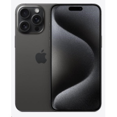 APPLE iPhone 15 Pro Max 256 GB Black Titanium / rozbaleno