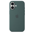 APPLE iPhone 16 Silicone Case with MagSafe - Lake Green