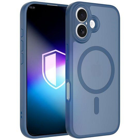 3mk ochranný kryt Misty MagCase Blue pro Apple iPhone 17 3mk ochranný kryt Misty MagCase Blue pro Apple iPhone 17