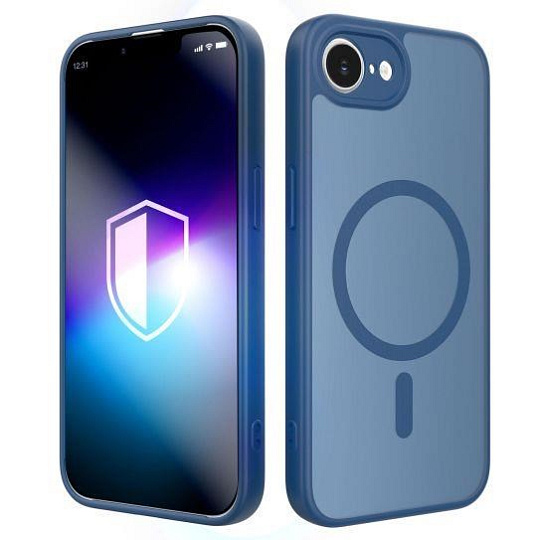 3mk ochranný kryt Misty MagCase Blue pro Apple iPhone 16E/ iPhone 17E 3mk ochranný kryt Misty MagCase Blue pro Apple iPhone 16E/ iPhone 17E
