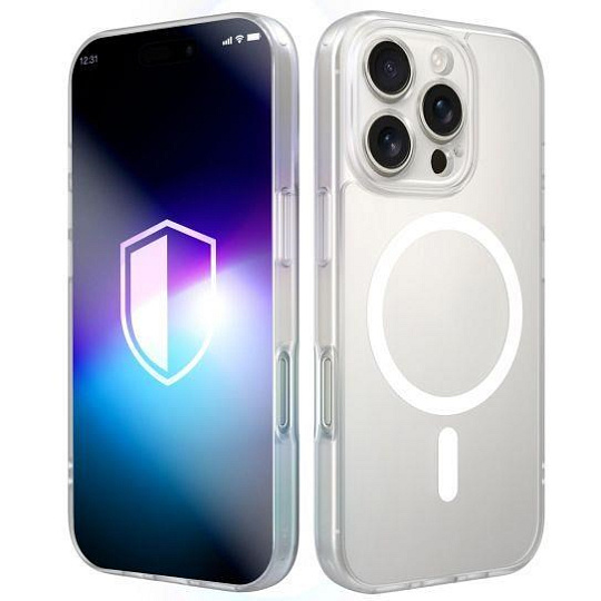 3mk ochranný kryt Misty MagCase White pro Apple iPhone 16 Pro Max 3mk ochranný kryt Misty MagCase White pro Apple iPhone 16 Pro Max