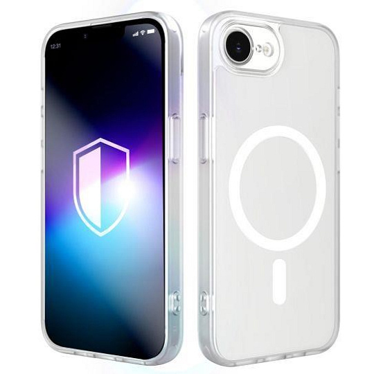 3mk ochranný kryt Misty MagCase White pro Apple iPhone 16E/ iPhone 17E 3mk ochranný kryt Misty MagCase White pro Apple iPhone 16E/ iPhone 17E