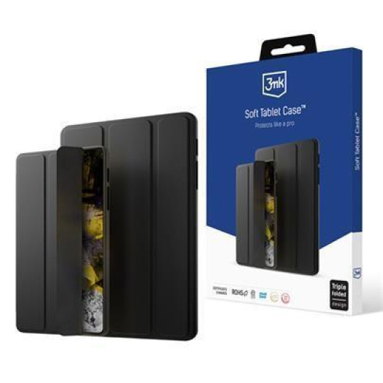 3mk pouzdro Soft Tablet Case pro Samsung Galaxy Tab S9+, černá