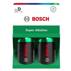 Bosch LR20SA2B/00 Super Alkaline (Blistr 2 ks) Bosch LR20SA2B/00 Super Alkaline (Blistr 2 ks)