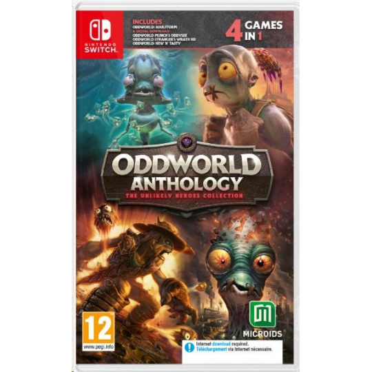 NSW hra Oddworld Anthology: The Unlikely Heroes Collection