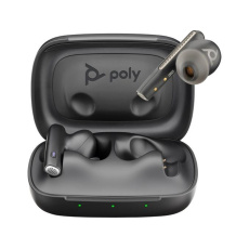 BAZAR - Poly Voyager Free 60 MS Teams bluetooth headset, BT700 USB-C adaptér, nabíjecí pouzdro, černá - Rozbaleno (Kompl