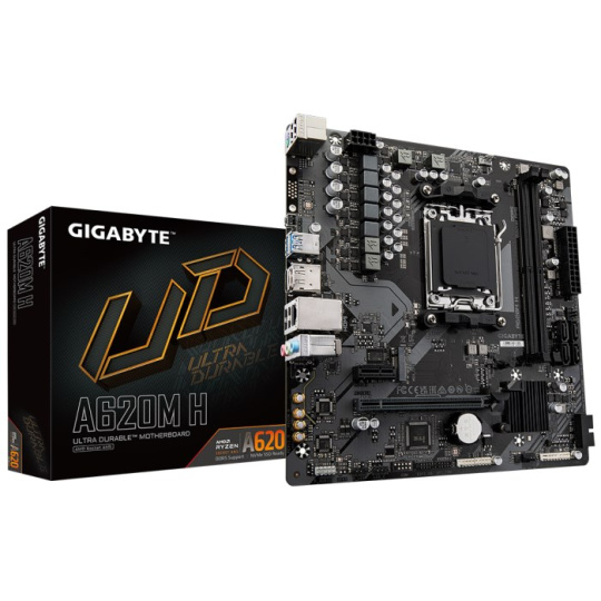 BAZAR - GIGABYTE MB Sc AM5 A620M H, AMD A620, 2xDDR5, 1xDP, 1xHDMI, mATX - Po opravě (Bez příšlušenství)