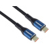 PremiumCord USB-C kabel ( USB 3.2 GEN 2x2, 5A, 100W, 20Gbit/s ) 1,5m, bavlněný oplet