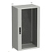 Vonkajšia nástenná skriňa Solarix LC-20 24U 600x500mm, sklenené dvere, LC-20-24U-65-12-G