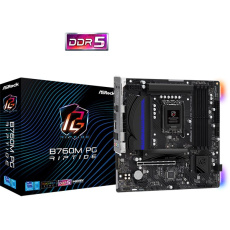 BAZAR - ASRock MB Sc LGA1700 B760M PG RIPTIDE, Intel B760, 4xDDR5, 1xDP, 1xHDMI, mATX - Po opravě (Bez příšlušenství)