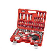 Extol Premium (6525) hlavice nástrčné, sada 94ks, 1/4", 1/2", CrV, S2
