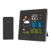 Solight TE80 meteostanice, barevný LCD, teplota, vlhkost,RCC, černá