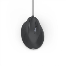 Hama vertikálna ergonomická káblová myš ECM-500R, pre pravákov, čierna