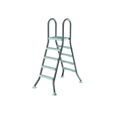 CF bazénové schůdky 122 cm - nerezová ocel