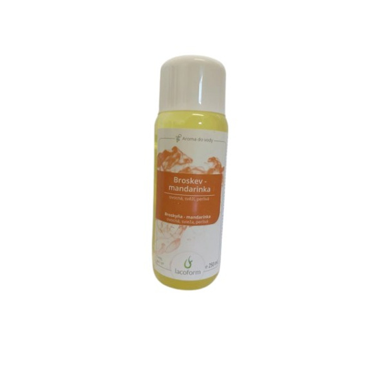 Lacoform aroma do vody Broskev - mandarinka 250 ml