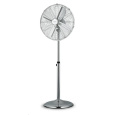 Orava SF-200 X stojanový kovový ventilátor, 3 stupně rychlosti, automatické otáčení, stříbrná