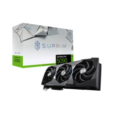 MSI VGA NVIDIA GeForce RTX 5090 32G SUPRIM SOC, RTX 5090, 32GB GDDR7, 3xDP, 1xHDMI
