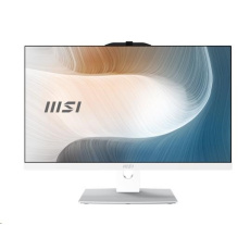MSI PC AiO AM242TP (Modern AM242TP 1M-2022XEU), Core 5 120U, 23.8" FHD, Touch, 16GB, 512GB SSD, N/A, No OS, White