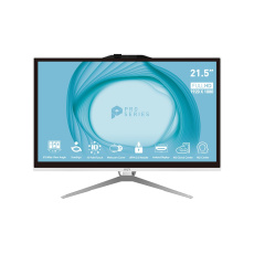 MSI AIO PRO AP222T 13M-435EU, Pentium G7400, 21.5" FHD Touch,4GB,128 GB SSD,Intel UHD,W11Pro,White