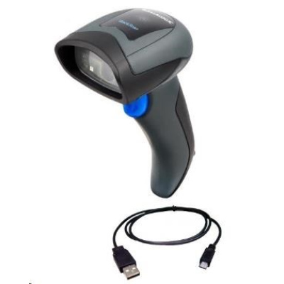 Bezdrôtová čítačka DataLogic QuickScan QBT2101, 1D skener + USB kábel (napájanie)