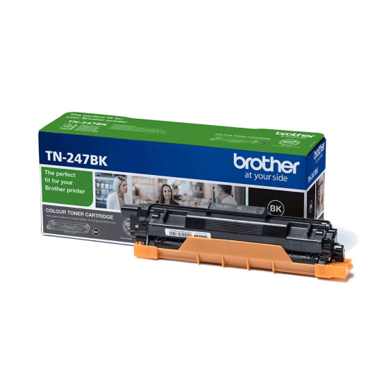 BAZAR - BROTHER Toner TN-247BK - PRO HLL3210 HLL3270 DCPL3510 DCPL3550 MFCL3730 MFCL3770 - cca 3000stran - Poškozený oba