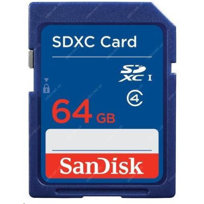 Karta SanDisk SDXC 64 GB (trieda 4)