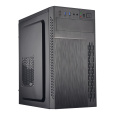 BAZAR - EUROCASE skříň ML M6-505B, Midi Tower, 2x USB 3.0, 2x audio, bez zdroje, poškozený obal