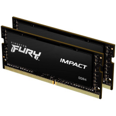 BAZAR KINGSTON SODIMM DDR4 64GB (Kit of 2) 3200MT/s CL20 FURY Impact (ROZBALENO)
