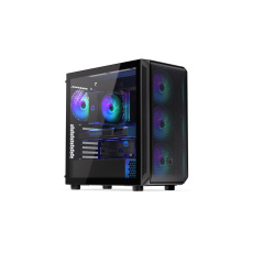 BAZAR - Endorfy skříň Arx 700 ARGB / ATX / 4x 140 ARGB fan (až 8 fans) / 2x USB / USB-C / mesh p. / tvrzené sklo / černá