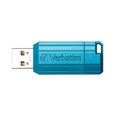 VERBATIM Flash disk 16 GB Hi-Speed Store 'n' Go, Pinstripe, USB 2.0, karibská modrá