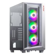 ADATA XPG case CRUISERST Mid-Tower Case, bez zdroje, white