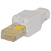 Intellinet konektor RJ45, UTP Cat5e, 1ks samorezný, drôt a kábel