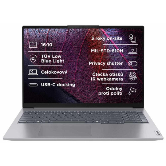 BAZAR - LENOVO NTB ThinkBook 16 G7 - Ryzen7 7735HS,16" WUXGA Touch,16GB,1TBSSD,IRcam,W11H - Rozbaleno