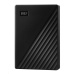 BAZAR - WD My Passport Portable 4TB, Externí HDD, USB 3.0, černá (Bez příšlušenství)