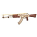 RoboTime 3D Dřevěné mechanické puzzle Útočná puška AK-47