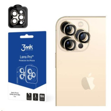 3mk ochrana kamery Lens Protection Pro pro Apple iPhone 15 Pro Max, Dark Gold