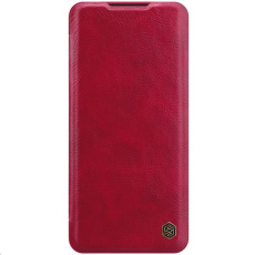 Nillkin Qin kožené puzdro pre Xiaomi Mi Note 10 / 10 Pro (červené)