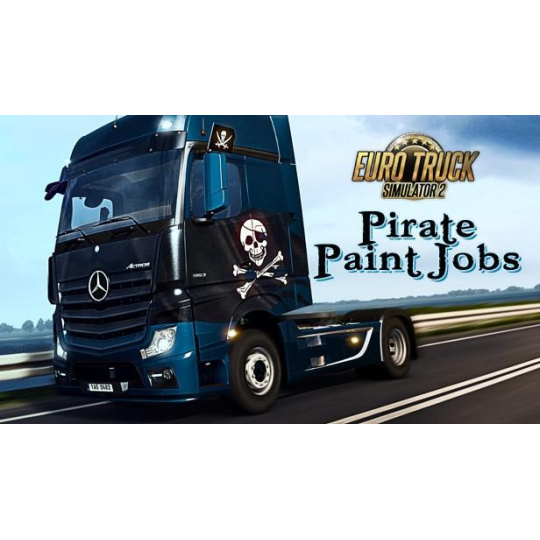 Euro Truck Simulator 2 - Pirate Paint Jobs Pack (PC) klíč Steam Euro Truck Simulator 2 - Pirate Paint Jobs Pack (PC) klíč Steam