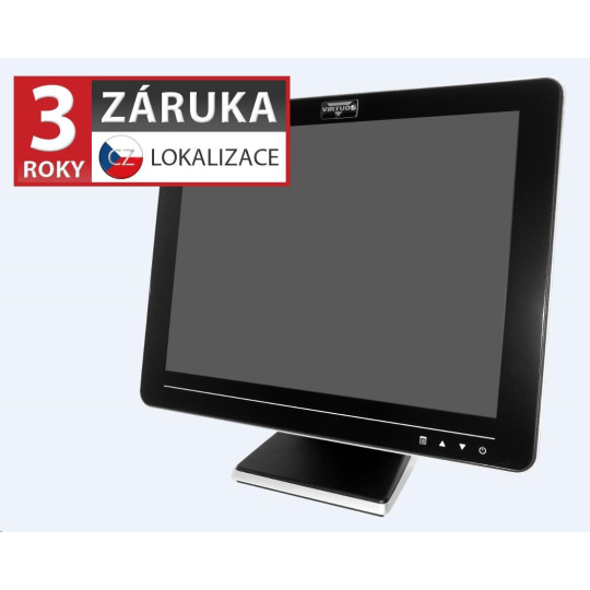 Virtuos 15'' LCD AerMonitor AM-1015, dotykový, kapacitný, USB