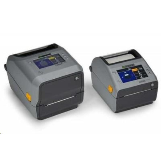 Zebra ZD621R, 8 bodov/mm (203 dpi), peeler, disp., RTC, RFID, USB, USB Host, RS232, BT, Ethernet, Wi-Fi, šedá