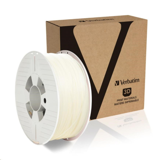 VERBATIM Filament pre 3D tlačiarne PLA 1.75mm, 335m, 1kg prírodný priehľadný (OLD PN 55274)