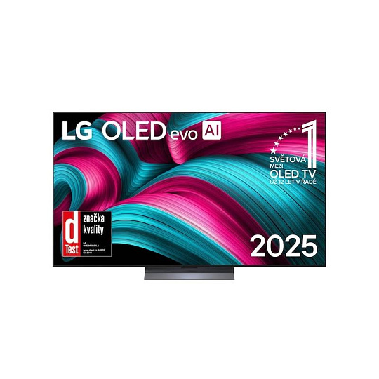 LG OLED65C54LA 65" 4K Smart TV, OLED evo, Perfect Black, webOS, AI Magic Remote, HDMI 2.1, USB, Wi-Fi, Bluetooth