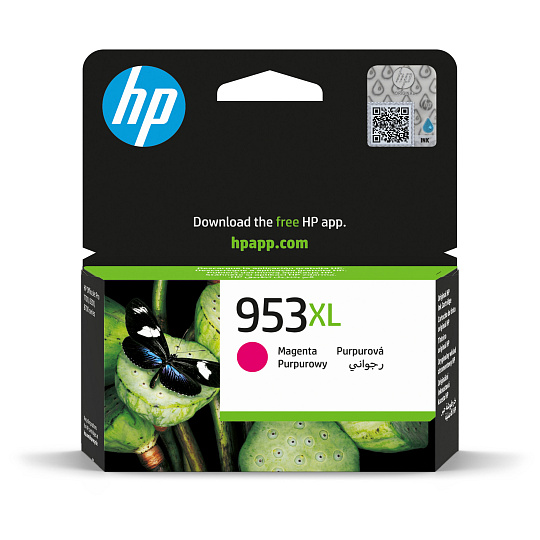 HP 953XL High Yield Magenta Original Ink Cartridge (1,600 pages) HP 953XL High Yield Magenta Original Ink Cartridge (1,600 pages)