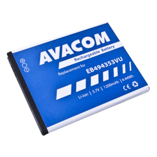 AVACOM batéria pre Samsung 5570 Galaxy mini Li-Ion 3,7 V 1200 mAh (náhradná batéria EB494353VU)