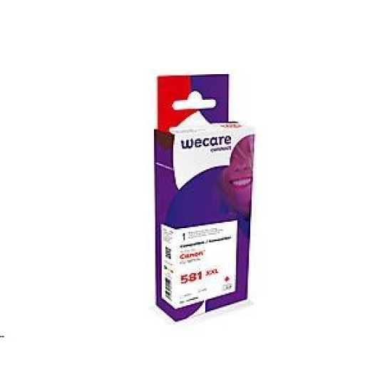 WECARE ARMOR kazeta pre CANON PIXMA TR7550,TR8550,TS6150,TS8150, TS6150(K20748W4), červená/purpurová, 12,2 ml, 760p